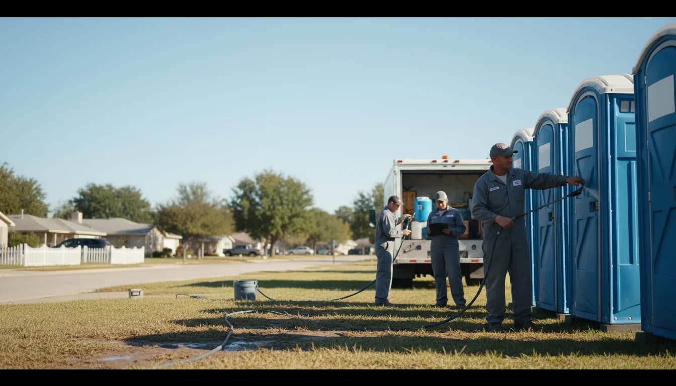Long-Term Portable Toilet Rental in Kensett, AR near me